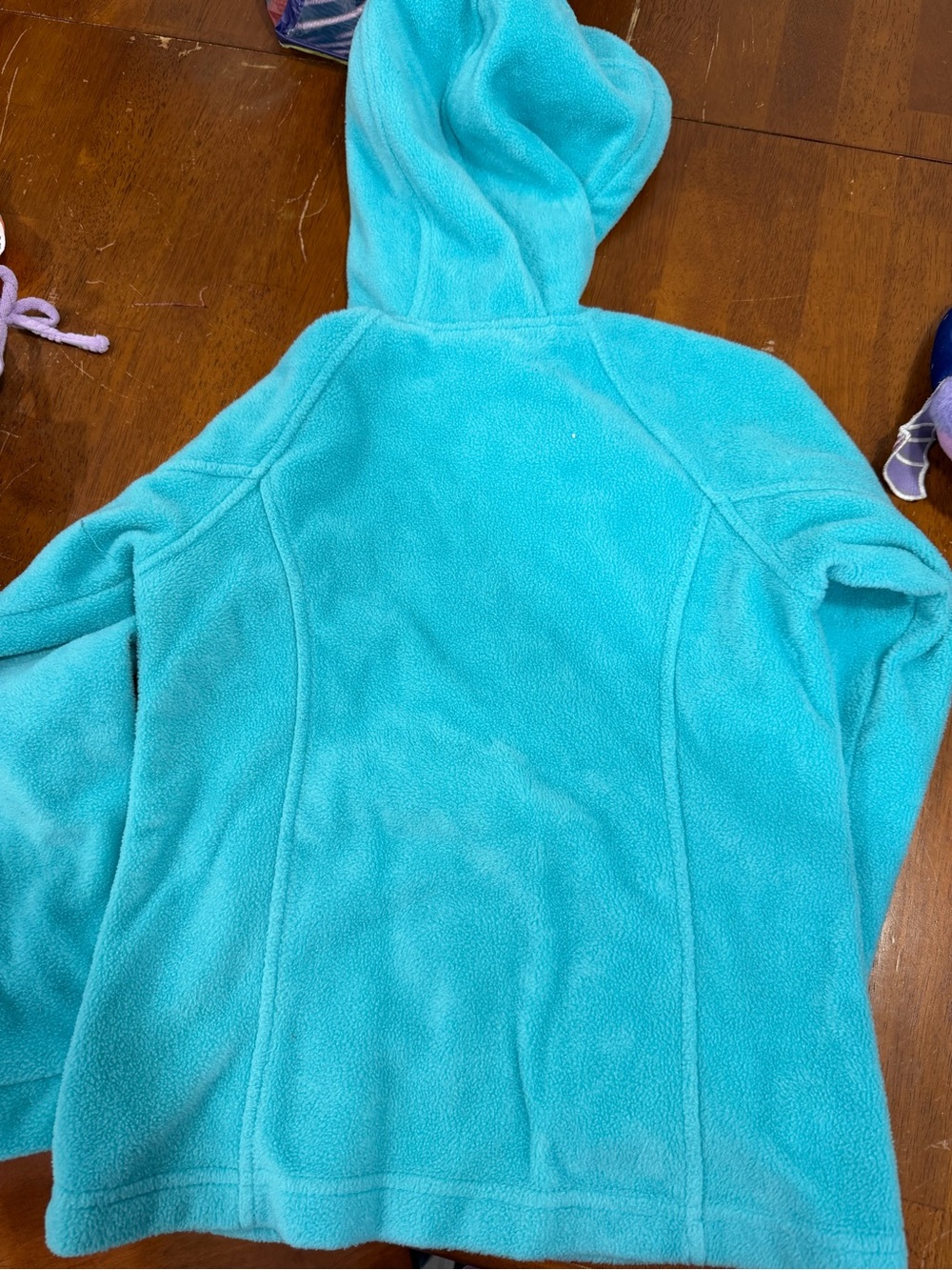 Columbia Girls' Turquoise Fleece - Picture 2 of 3